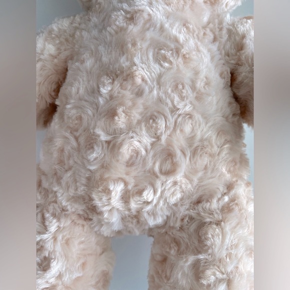 BABW Happy Hugs Fluffy Cream Teddy Bear - Gently used - Picture 8 of 10